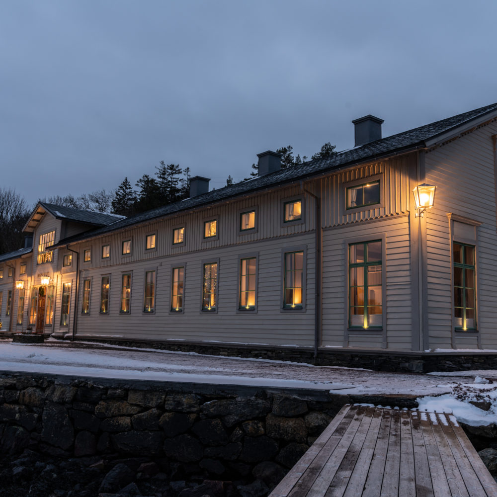 Vinterbrygga på Marstrands Kurhotell